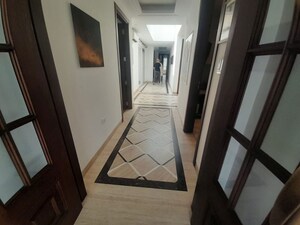 Staircase in 4 BHK Builder Floor at Vasant Vihar – for Rent