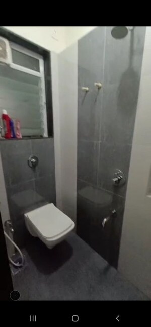 Bathroom in 1 BHK Apartment at Sethia Imperial Avenue, Malad East – for Rent