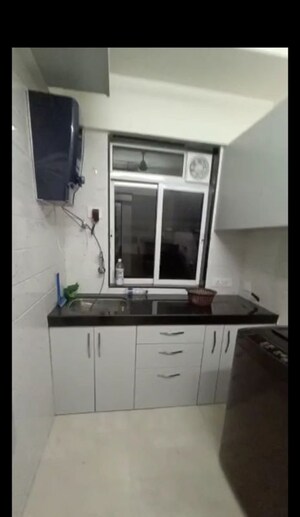 Kitchen in 1 BHK Apartment at Sethia Imperial Avenue, Malad East – for Rent