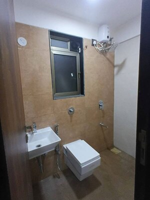 Bathroom in 1 BHK Apartment at DGS Sheetal Tapovan, Malad East – for Rent