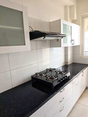 Kitchen in 3 BHK Apartment at Motia Royal Citi Apartments, Ghazipur – for Rent