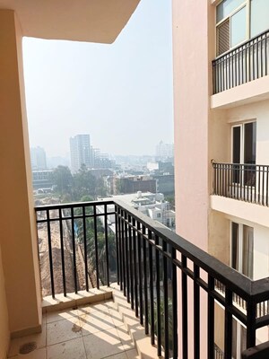 Balcony in 3 BHK Apartment at Motia Royal Citi Apartments, Ghazipur – for Rent
