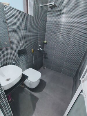 Bathroom in 3 BHK Builder Floor at Palam Vihar Residents Association, Palam Vihar – for Rent