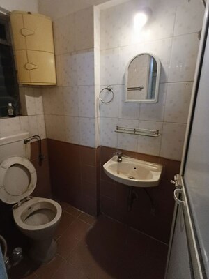 Bathroom in 2 BHK Apartment at Lemont Apartment, Malad East – for Rent