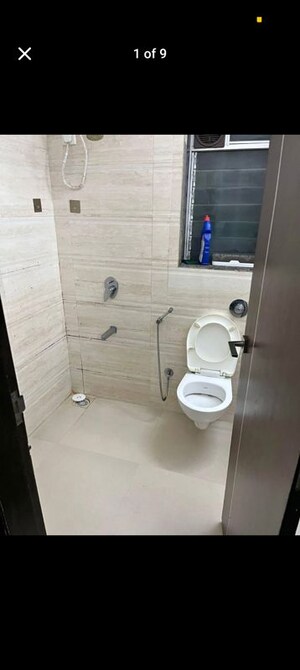 Bathroom in 2 BHK Apartment at Galaxy CHS Vikroli, Vikhroli East – for Rent