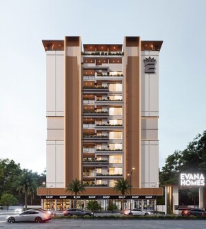 2 BHK Apartment – Exterior View View at Dhanlaxmi Evana Homes, Manjari - for Sale