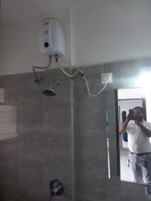 Bathroom in 1 BHK Apartment at Konark Virtue, Keshav Nagar – for Rent