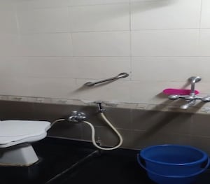 Bathroom in 2 BHK Apartment at Parel – for Rent