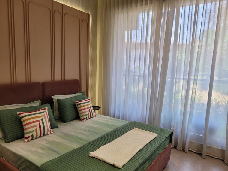 Bedroom, shapoorji-pallonji-kingstown 3 Bedroom 1400 Sq.Ft. Apartment In Hadapsar Pune 10189616