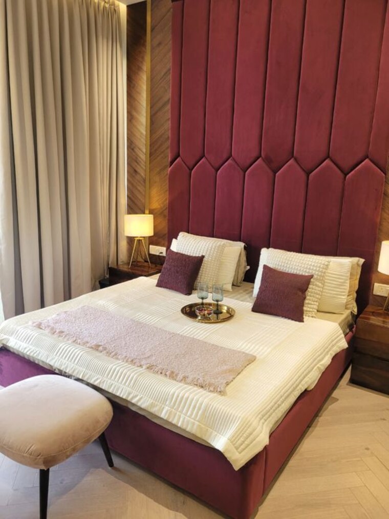 Bedroom, shapoorji-pallonji-kingstown 3 Bedroom 1400 Sq.Ft. Apartment In Hadapsar Pune 10189616