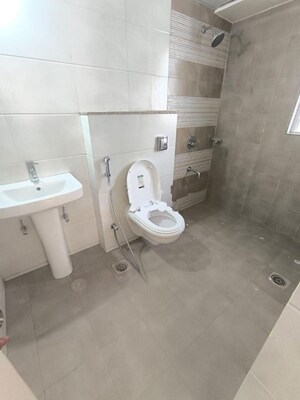 Bathroom in 3 BHK Apartment at Majestique Signature Towers, Balewadi – for Rent