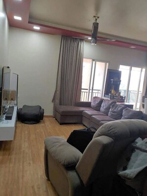 Living Room in 3 BHK Apartment at Puraniks Abitante Fiore, Bavdhan – for Rent