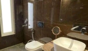 Bathroom in 3 BHK Apartment at Omega Windsor Greens, Faizabad Road – for Rent