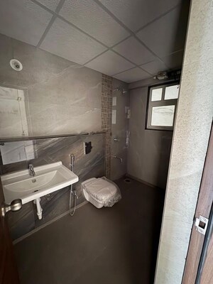 Bathroom in 2 BHK Apartment at Megapolis Serenity, Hinjewadi – for Rent