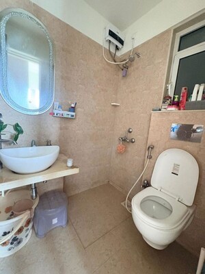 Bathroom in 2 BHK Apartment at Andheri West – for Rent