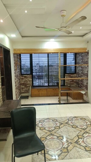 Living Room in 1 BHK Apartment at Namo Residency, Hadapsar – for Rent