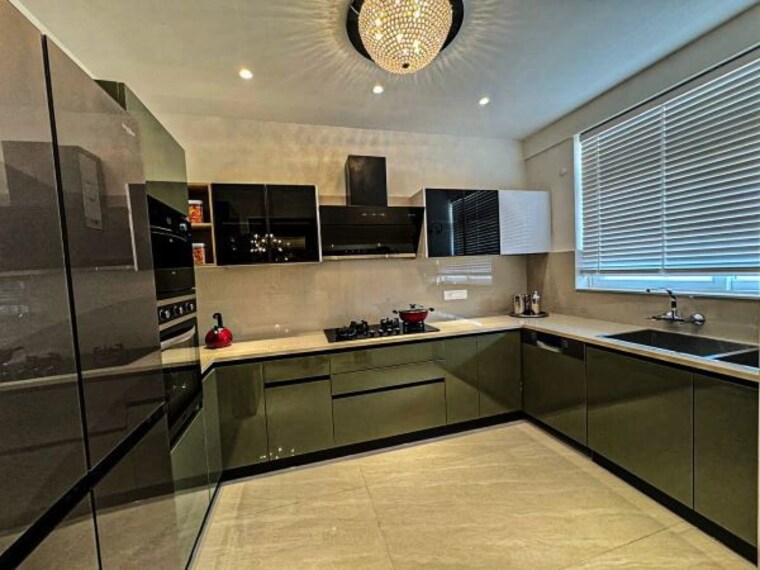 Kitchen, bb-northview-park 3 Bedroom 1800 Sq.Ft. Apartment In Ambala Highway Zirakpur 10189705