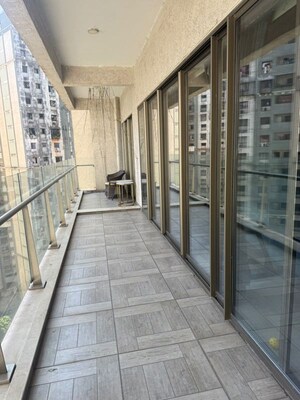 Building Lobby in 4 BHK Apartment at LnT Elixir Reserve, Powai – for Rent