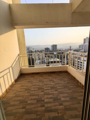 Balcony in 2 BHK Apartment at Majestique 38 Park Majestique, Undri – for Rent
