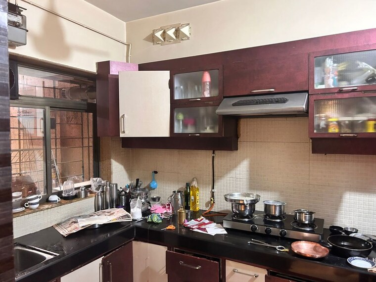 Kitchen, anamitra-tower 3 Bedroom 1000 Sq.Ft. Apartment In Brahmand Thane 10189737