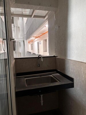 Kitchen in 3 BHK Apartment at VJ Yashwin Nuovo Centro, Wakad – for Rent