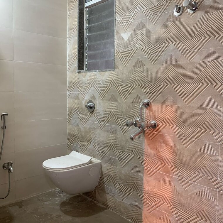 Bathroom, shankh-abhiman-apartment 2 Bedroom 560 Sq.Ft. Apartment In Kastur Park Mumbai 10189750