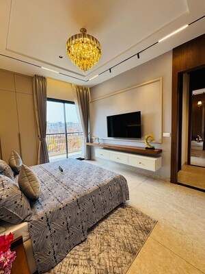 Living Room in 3 BHK Apartment at Panchkula Urban Estate – for Sale