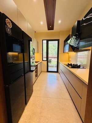 Kitchen in 3 BHK Apartment at Panchkula Urban Estate – for Sale