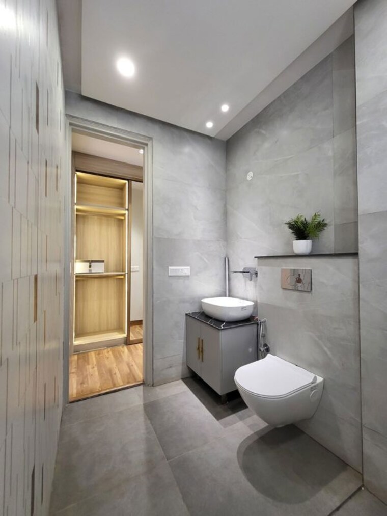 Bathroom, ambala highway 3 Bedroom 1800 Sq.Ft. Apartment In Ambala Highway Chandigarh 10189768