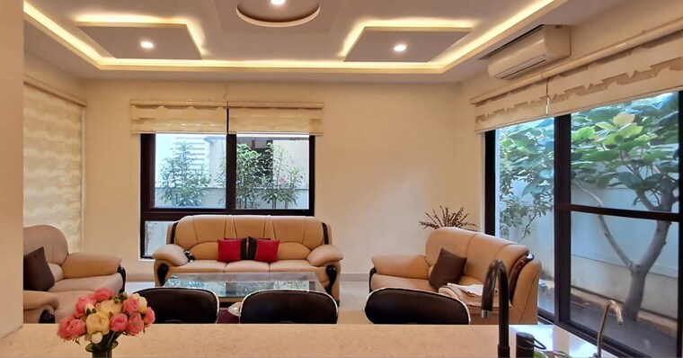 Living Room, mantri-group-mantri-euphoria 4 Bedroom 3135 Sq.Ft. Apartment In Narsingi Hyderabad 10124840