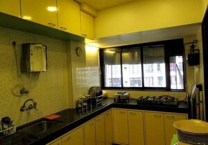 Kitchen in 2 BHK Apartment at Hiranandani Powai Park, Powai – for Rent