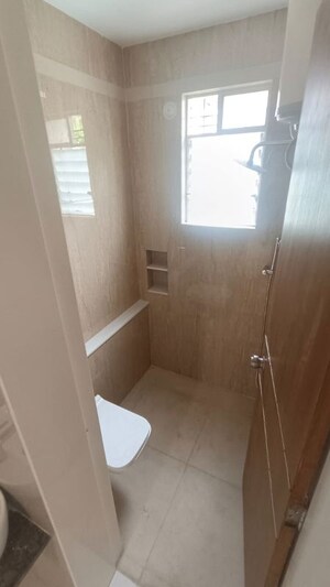 Bathroom in 3 BHK Apartment at Karve Nagar – for Rent
