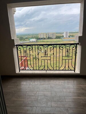 Balcony in 2 BHK Apartment at Nyati Era, Dhanori – for Rent