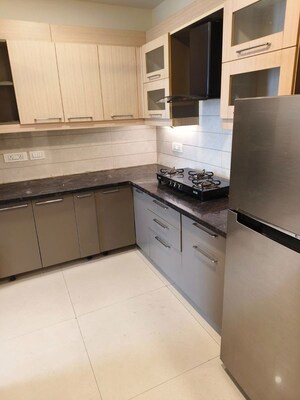 Kitchen in 3 BHK Builder Floor at Sector 48 – for Rent