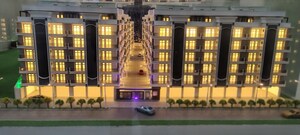 Living Room in 2 BHK Builder Floor at Noida Central – for Sale