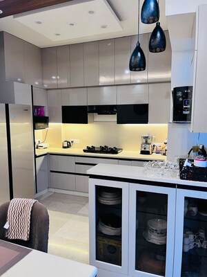 Kitchen in 4 BHK Apartment at SS The Leaf, Sector 85 – for Sale