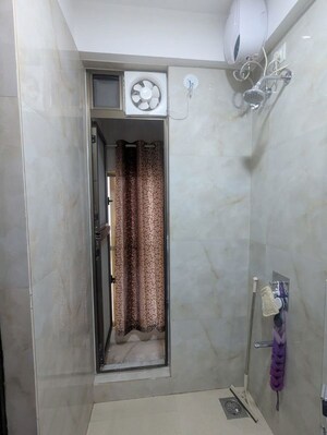 Bathroom in 1 BHK Apartment at Raymond Ten X Vibes, J K Gram – for Rent