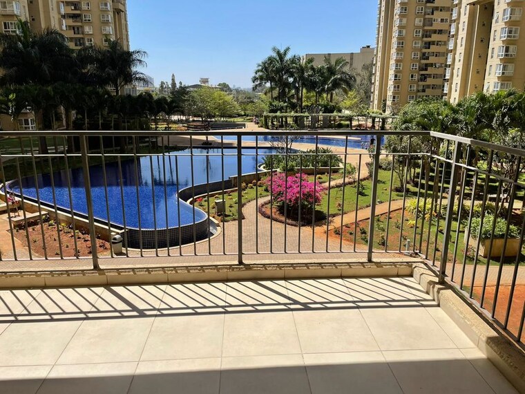 Balcony, bhartiya-nikoo-homes 3 Bedroom 1768 Sq.Ft. Apartment In Thanisandra Main Road Bangalore 10189995