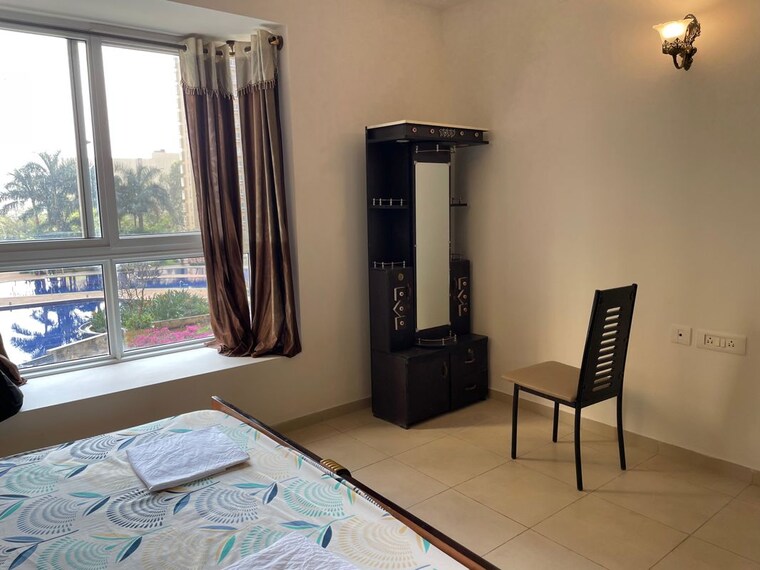 Bedroom, bhartiya-nikoo-homes 3 Bedroom 1768 Sq.Ft. Apartment In Thanisandra Main Road Bangalore 10189995