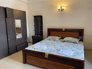 Bedroom in 3 BHK Apartment at Bhartiya Nikoo Homes, Thanisandra Main Road – for Rent