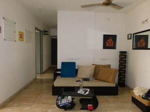 Living Room in 2 BHK Apartment at Sai Datar Sadan CHS, Thane West – for Sale