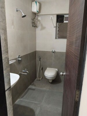Bathroom in 2 BHK Apartment at Sai Datar Sadan CHS, Thane West – for Sale