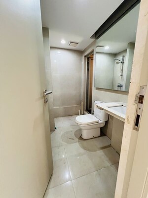 Bathroom in 2 BHK Apartment at Hiranandani Estate Rodas Enclave, Ghodbunder Road – for Rent