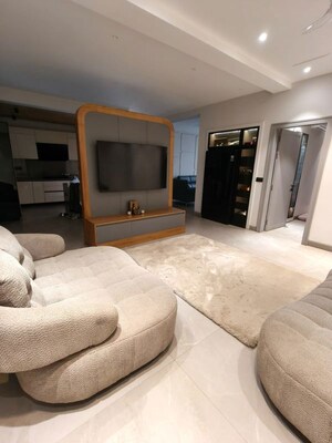 Living Room in 3 BHK Builder Floor at Sector 21d – for Rent