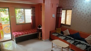 Living Room in 3 BHK Penthouse at Talegaon Dabhade – for Sale