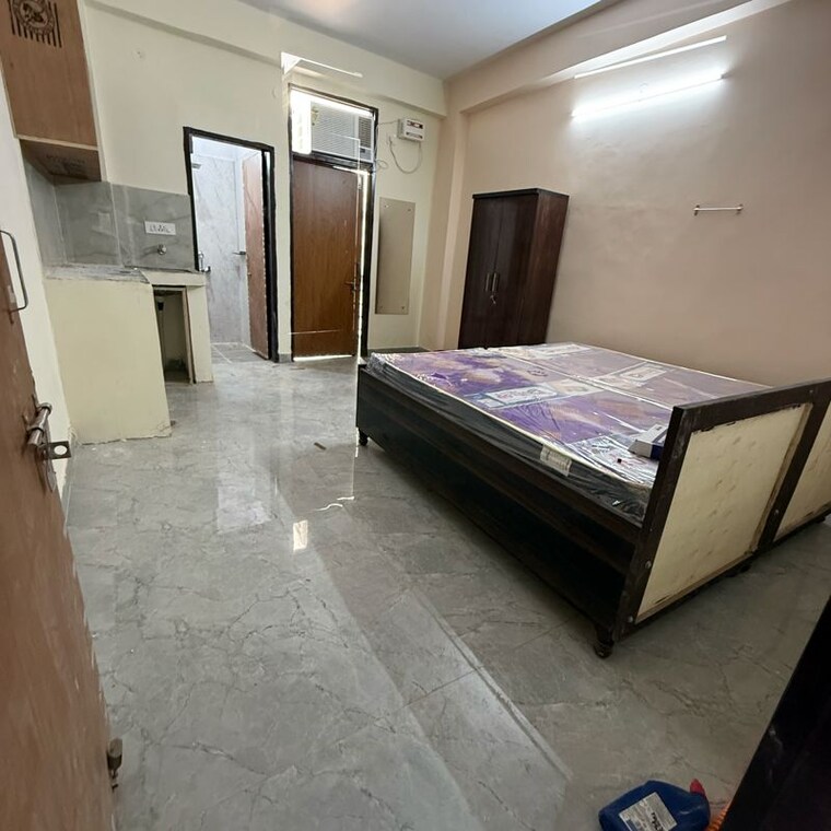 Bedroom, sector 18 1 RK 160 Sq.Ft. Builder Floor In Sector 18 Gurgaon 10190105