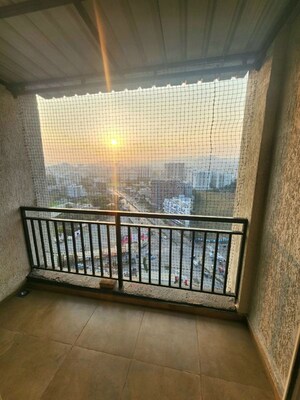 Balcony in 2 BHK Apartment at 5 Star Royal Grande, Wakad – for Rent