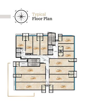 Floor Plan in  Office Space at Swaroop Aditya Avenue, Andheri East – for Sale