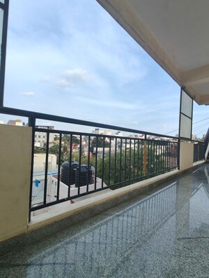 Balcony in 1 BHK Builder Floor at Hsr Layout – for Rent