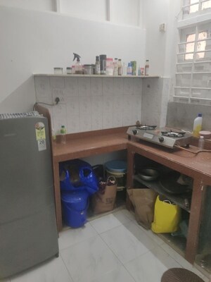 Kitchen in 1 RK Apartment at Adarsh Nagar Society, Worli – for Rent